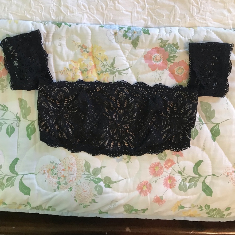 Victoria’s Secret Dream Angel brakette size L black lace